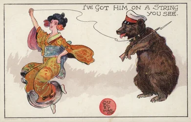 Ich habe ihn an einer Schnur, sehen Sie