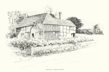 Filching Manor House (Lithografie)