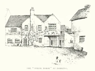 Das "Weiße Pferd" in Dorking