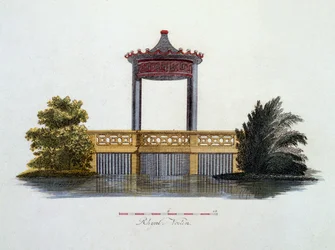 Illustration aus dem Magazin der Gartenschätze von G. van Laar, veröffentlicht 1802