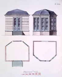 Illustration aus dem Magazin der Gartenschätze von G Van Laar, 1802