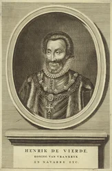 Porträt von König Heinrich IV. von Frankreich