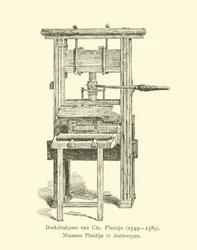 Druckerpresse von Christophe Plantin