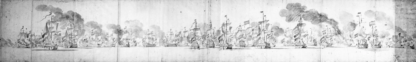 Die Schlacht von Solebay, 28. Mai 1672