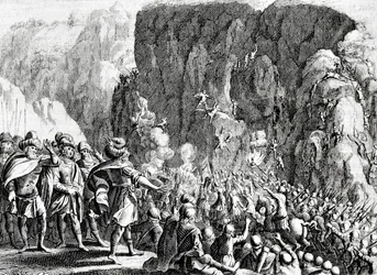 Die Belagerung von Masada, ca. 1700