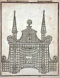 Gitterwerk-Design, aus 