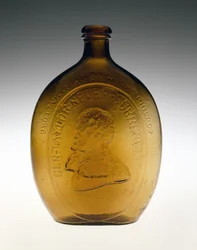 Figurierte Flasche, ca. 1847