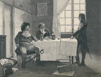 Bonaparte, Turreau und Volney in Nizza 1793, 1896