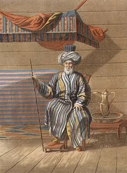 Tartarischer Ältester, graviert von Jegor Skotnikoff (1782-1843)
