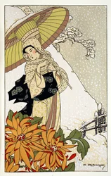 Schnee in Japan