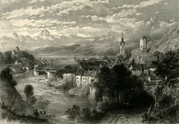 Laufenburg (ca. 1872)
