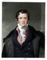 Humphry Davy, englischer Chemiker, 1833