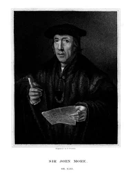 Sir John More, englischer Anwalt, 1826