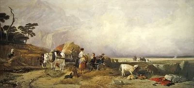 Ernte in den Highlands