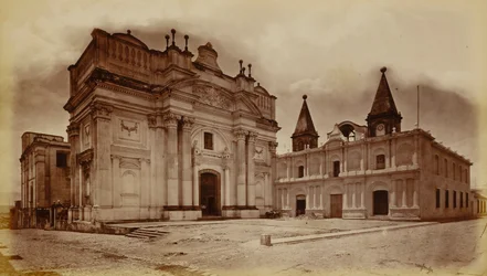 Kirche von San Francisco und Postamt, Guatemala