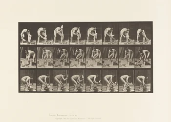 Maurer, einen Ziegel legen