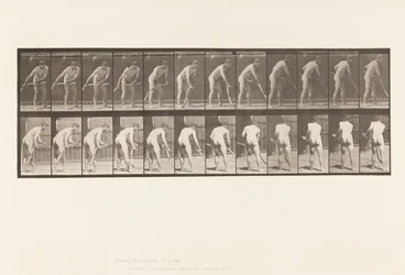 Tafel 390. Bauer, Gras mähen