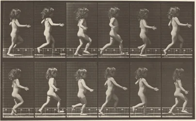 Tafel Nummer 469. Kind läuft, 1887