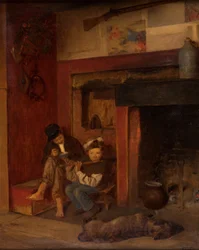 Der Pfeifer und sein Freund, 1870-80