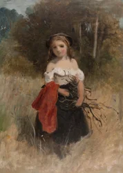 Sammeln von Brennholz