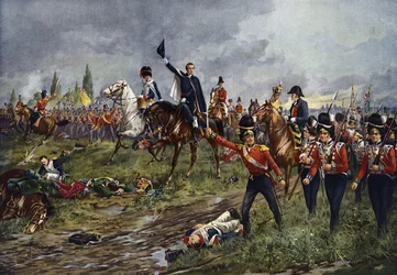 Die ganze Linie wird vorrücken, Die Schlacht von Waterloo