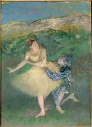 Harlekin und Colombine