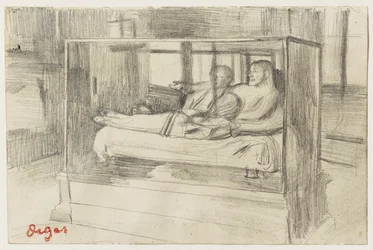 Im Louvre: Der etruskische Sarkophag, ca. 1879