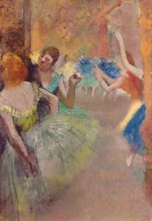 Ballettszene; Scène de ballet, ca. 1885