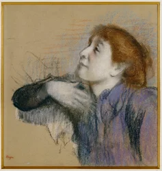 Büste einer Frau, ca. 1880-85