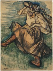 Tänzerin in ukrainischer Tracht