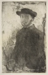 Edgar Degas: Selbstporträt