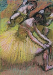 Gruppe von drei Tänzern