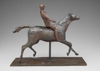 Pferd und Reiter, ca. 1900
