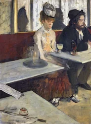 In einem Café, oder Der Absinth, ca. 1875-76