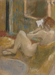 La Liseuse von Edgar Degas