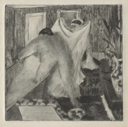 Nach dem Bad, ca. 1878-80