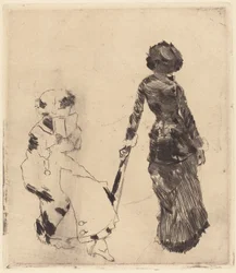 Mary Cassatt im Louvre: Die etruskische Galerie