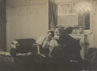 Paul Poujaud, Mme. Arthur Fontaine und Degas