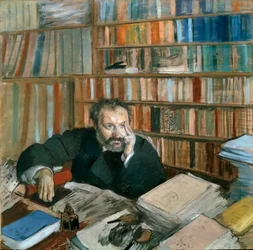 Porträt von Edmond Duranty, Schriftsteller und Kunstkritiker