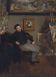 Porträt des Malers Tissot