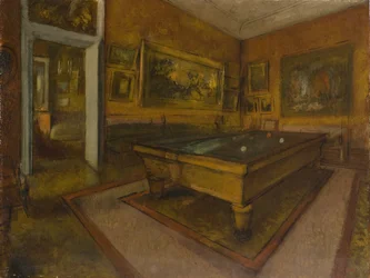 Billardzimmer in Ménil-Hubert