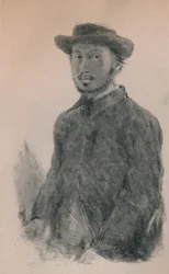Selbstporträt, ca. 1860er, 1946