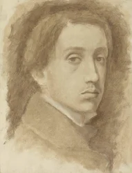 Selbstporträt, ca. 1854