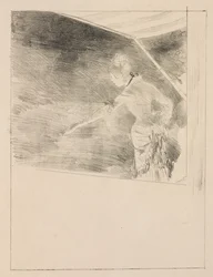 Sänger im Café-Konzert