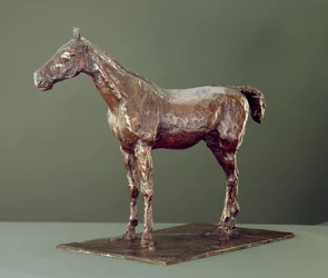 Stehendes Pferd (Bronze)