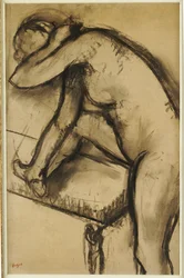 Studie einer Tänzerin