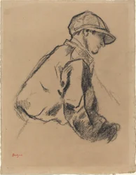 Studie eines Jockeys, ca. 1884