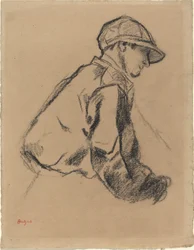 Studie eines Jockeys, ca. 1884
