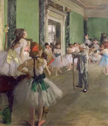 Die Tanzklasse, ca. 1873-76
