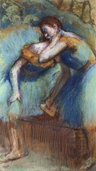 Zwei Tänzer, ca. 1891